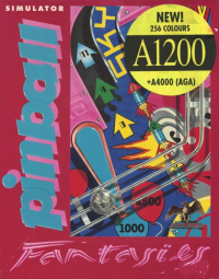 Pinball Fantasies Amiga US box art